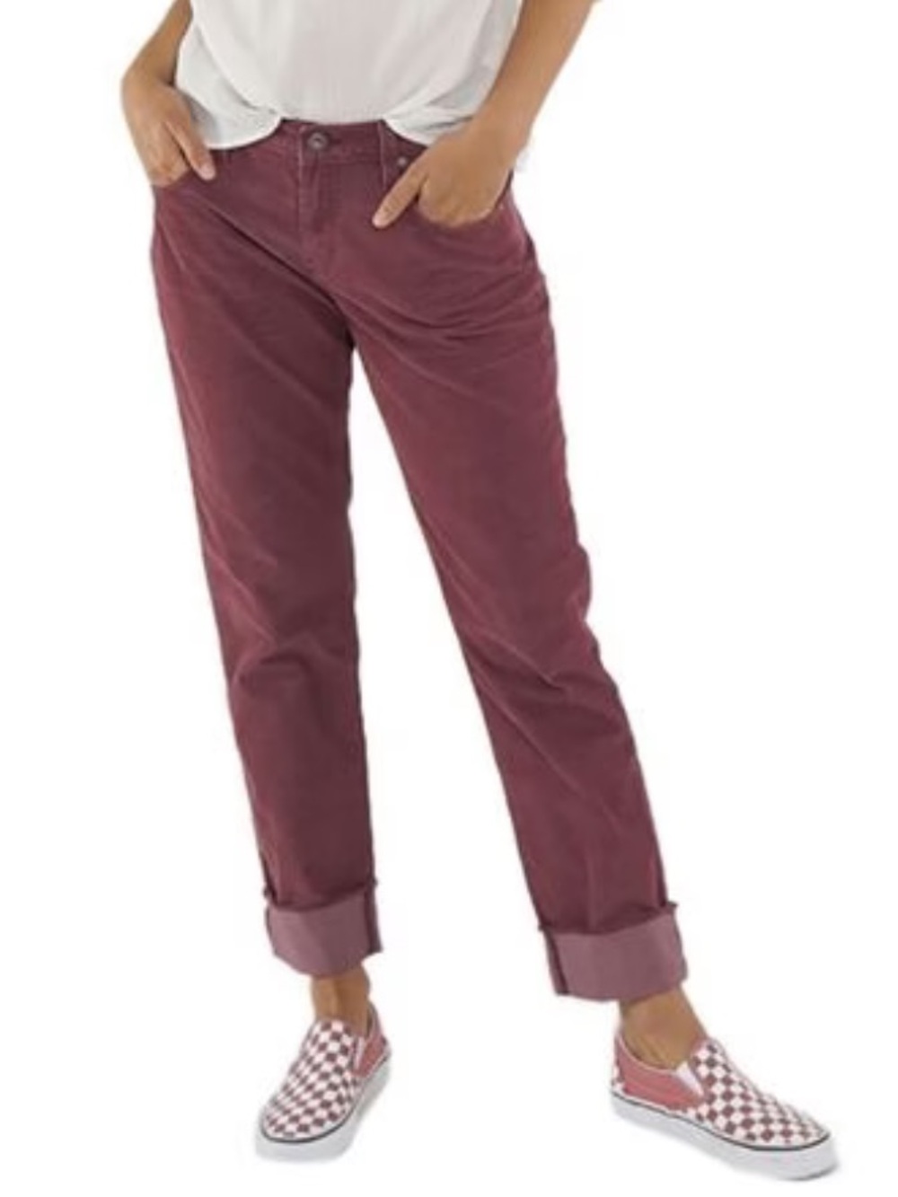 Like new Carve Designs Carson Cord Pants in dusty rose 12